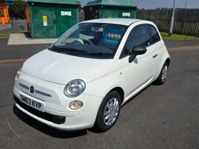 Used Fiat 500 Pop 69 HP (50 kW) 2013 White Hatchback