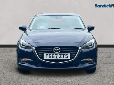 Used Mazda 3 Inclusive 2017 Blue Hatchback