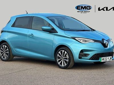 Used Renault Zoe GT-Line 100 kW (136 HP) 2022 Blue Hatchback