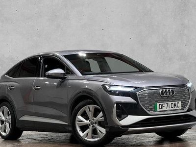 Used Audi Q4 Sportback e-tron S-Line 150 kW (204 HP) 2022 Grey SUV