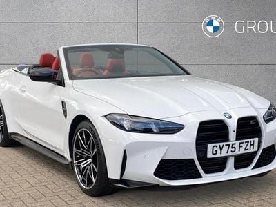 White Used 2025 BMW M4 Competition Edition Cabriolet | £74,995 (Expensive)