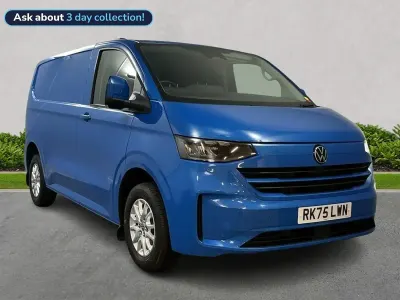 Used VW T7 Pro 150 HP (110 kW) 2025 Blue Van