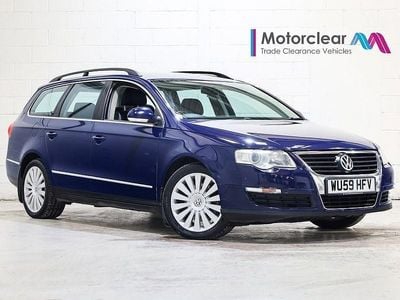 Blue Used 2009 VW Passat Highline Estate | £2,495 (Fair price)
