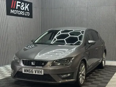 Used Seat Leon FR 184 HP (135 kW) 2017 Grey Hatchback