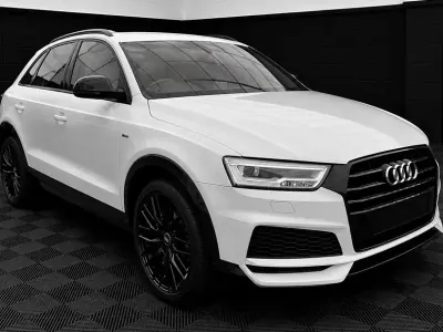 Used Audi Q3 Black Edition 150 HP (110 kW) 2018 White SUV