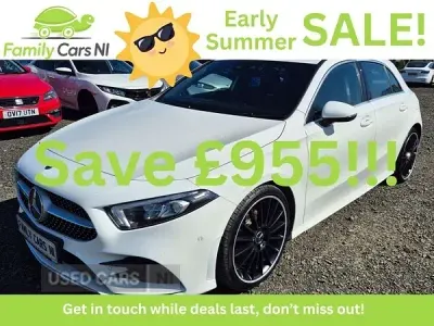 Used Mercedes A180 Executive 116 HP (85 kW) 2018 White Hatchback