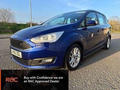 Used Ford Grand C-Max Zetec 120 HP (88 kW) 2016 Blue MPV