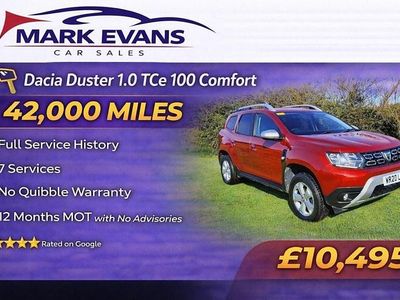 Used Dacia Duster Comfort 100 HP (73 kW) 2020 SUV