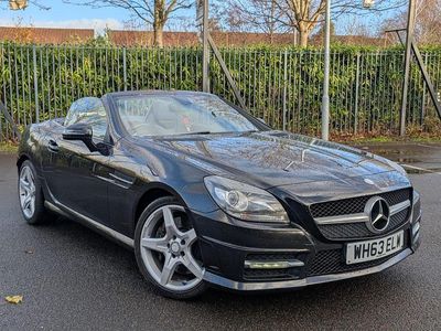 Used Mercedes SLK200 AMG 184 HP (135 kW) 2014 Black Cabriolet
