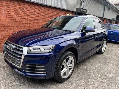 Used Audi Q5 S-Line 2019 Blue SUV