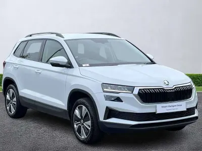 Used Skoda Karoq SE Drive 150 HP (110 kW) 2023 White SUV
