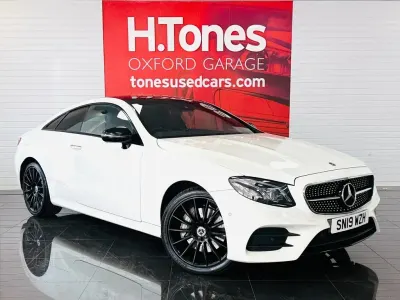 Used Mercedes E450 AMG Line Premium Plus 367 HP (269 kW) 2019 White Coupe