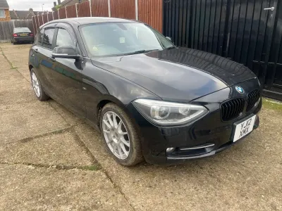 Begagnad BMW 116 Comfort Edition 2012 Svart Halvkombi