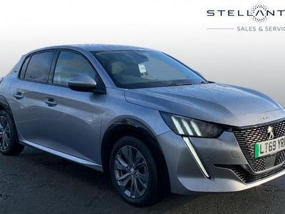 Grey Used 2020 Peugeot e-208 Allure Hatchback | £9,439 (Fair price)