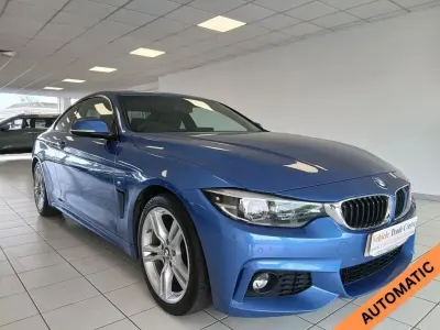 Usado BMW 420 M Sport 190 HP (139 kW) 2018 Azul Coupé