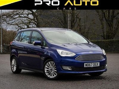 Used Ford Grand C-Max Titanium 120 HP (88 kW) 2018 Blue MPV