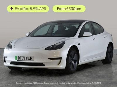 White Used 2021 Tesla Model 3 Long Range AWD Sedan | £18,855 (Fair price)
