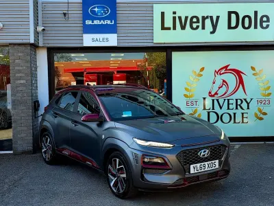 Używany Hyundai Kona Edition 177 KM (130 kW) 2020 Szary SUV
