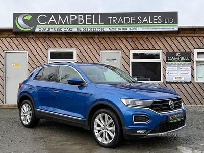Blue Used 2019 VW T-Roc SEL SUV | £15,750 (A bit pricey)