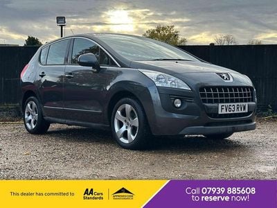 Grey Used 2013 Peugeot 3008 Active Hatchback | £4,495 (Fair price)