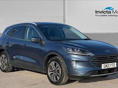 Used Ford Kuga Titanium 120 HP (88 kW) 2021 Blue SUV