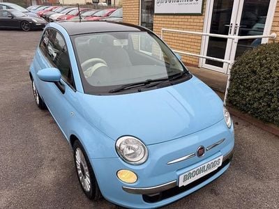 Used Fiat 500 Lounge 69 HP (50 kW) 2013 Blue Hatchback