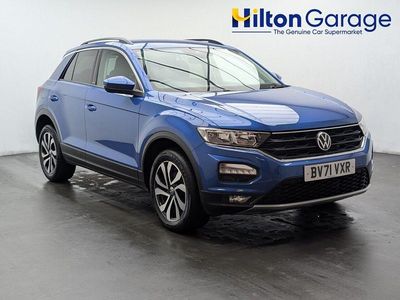 Used VW T-Roc Active 110 HP (80 kW) 2021 Blue SUV
