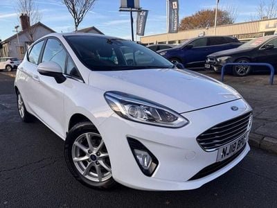 White Used 2018 Ford Fiesta Zetec Hatchback | £8,177 (Fair price)
