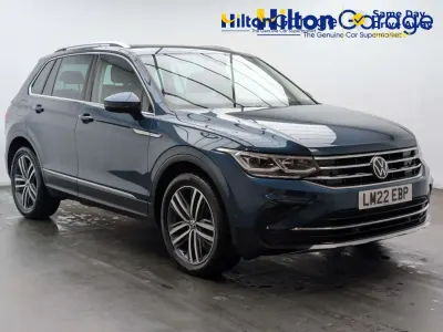 Begagnad VW Tiguan Elegance 150 HK (110 kW) 2022 Blå SUV
