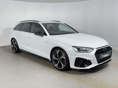 Used Audi A4 Black Edition 150 HP (110 kW) 2024 White Estate