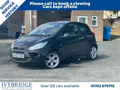 Used Ford Ka Titanium 69 HP (50 kW) 2012 Black Hatchback