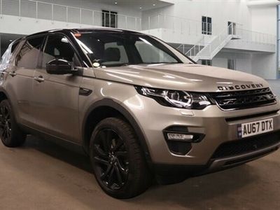 used Land Rover Discovery Sport 2.0 SD4 HSE Black Auto 4WD Euro 6 (s/s) 5dr