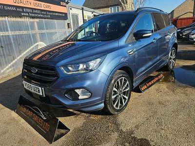 Used Ford Kuga ST-Line 150 HP (110 kW) 2019 Blue SUV
