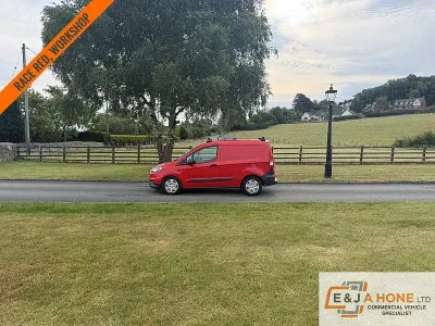 Used Ford Transit Courier 75 HP (55 kW) 2020 Red Van