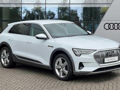 White Used 2021 Audi e-tron Comfort SUV | £16,299 (Fair price)