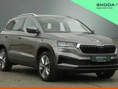 Used Skoda Karoq SE L 110 HP (80 kW) 2023 Graphite grey metallic SUV