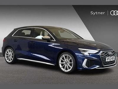 Used Audi S3 Sportback Comfort 310 HP (228 kW) 2022 Blue Hatchback