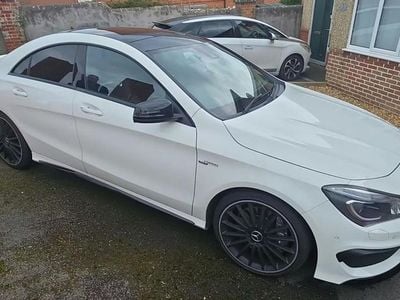 Used Mercedes CLA45 AMG Exclusive 2016 White Coupe