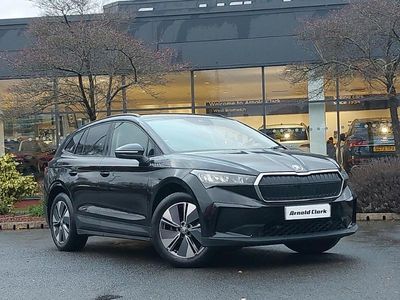Black Used 2021 Skoda Enyaq iV ecoSuite SUV | £17,498 (Fair price)