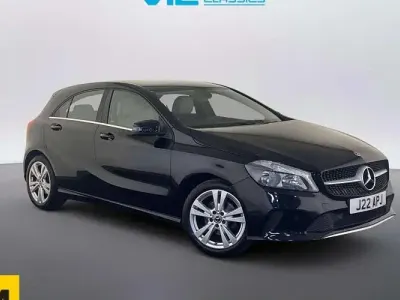 Begagnad Mercedes A180 Executive 109 HK (80 kW) 2017 Svart Halvkombi