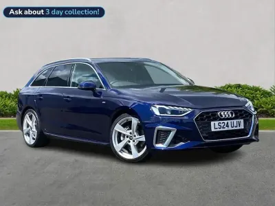Used Audi A4 S-Line 204 HP (150 kW) 2024 Blue Estate