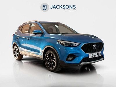 Used MG ZS Exclusive 106 HP (77 kW) 2022 Blue SUV