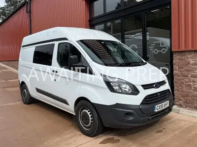 Used Ford Transit Custom 130 HP (95 kW) 2018 White Van