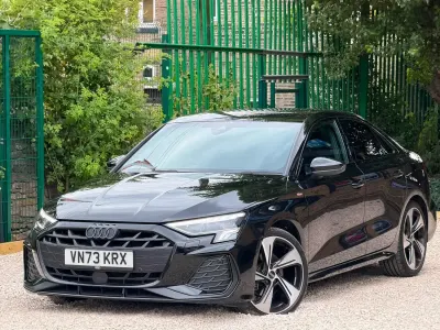 Used Audi A3 Black Edition 2024 Black Sedan