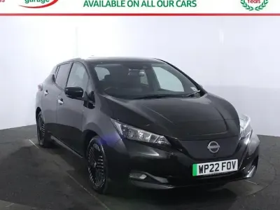 Used Nissan Leaf N-Connecta 110 kW (150 HP) 2022 Black Hatchback