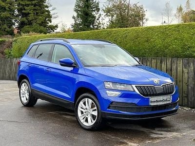 Used Skoda Karoq SE Technology 115 HP (84 kW) 2019 Blue SUV