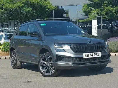 Used Skoda Karoq SportLine 150 HP (110 kW) 2025 Grey SUV
