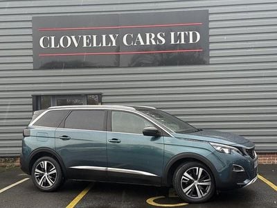 Green Used 2017 Peugeot 5008 GT-line Hatchback | £11,999 (Fair price)