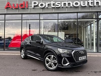 Used Audi Q3 S-Line 150 HP (110 kW) 2020 Black SUV