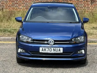 Used VW Polo Match 79 HP (58 kW) 2020 Blue Hatchback